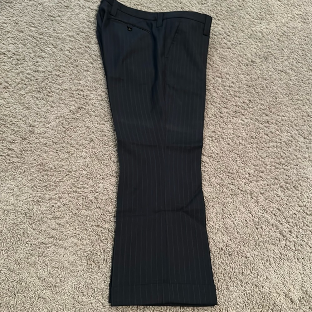 J. Lindeberg men’s pants black pinstripes 38/30